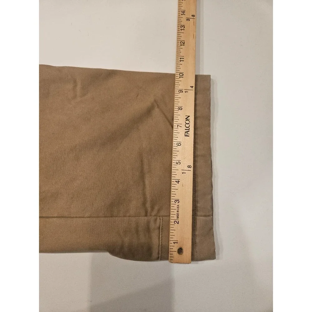 LL Bean Katahdin Iron Works Fleece Lined Carpenter Pants Mens 40x34 Work Utility